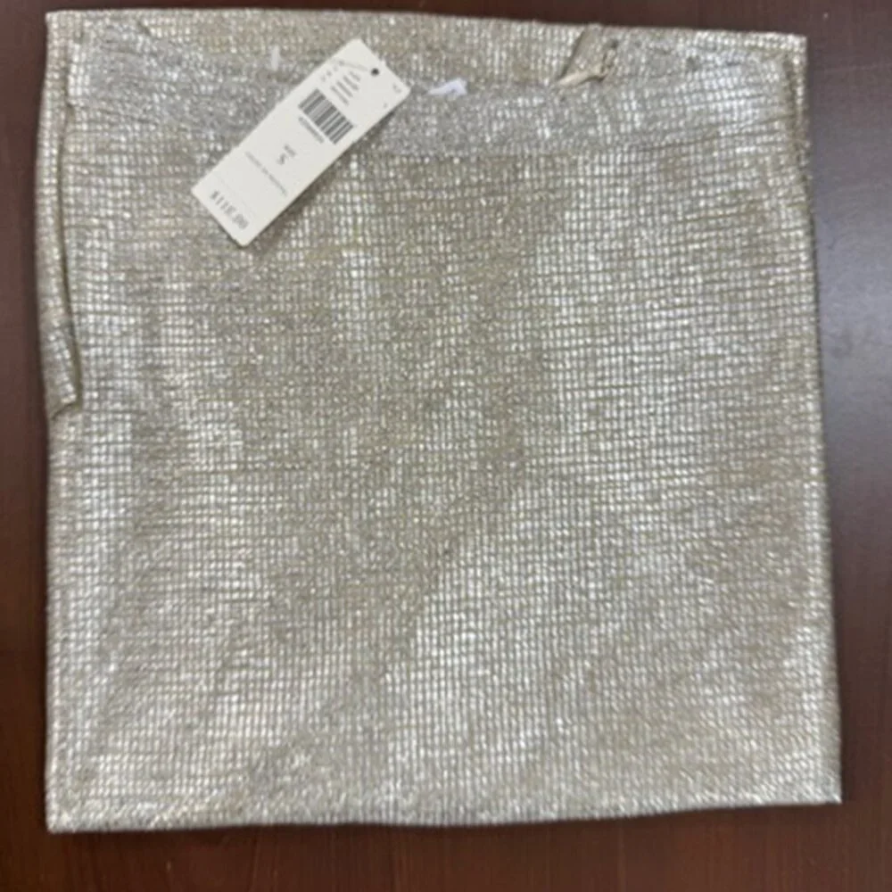 NWT Anthropologie Marcia Metallic Skirt by ISLA MAUDE - Picture 4 of 6